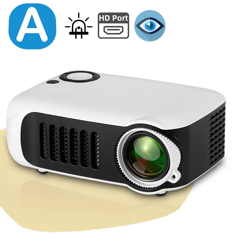NNEOBA HD Mini Portable LED Projector
