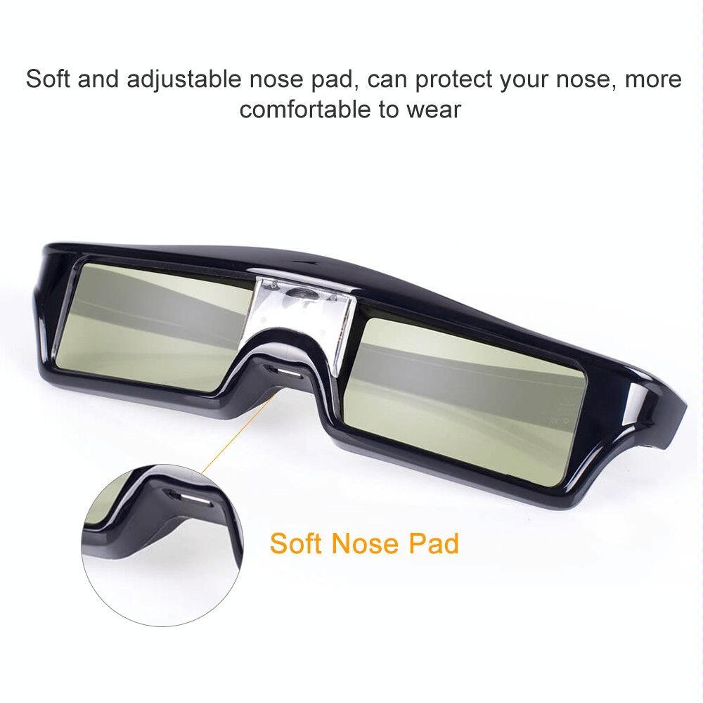 NNEIDS 3D Active Glasses For Projectors - Universal-1